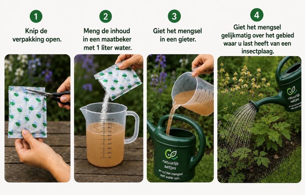 Feltiae aaltjes kopen - gieten